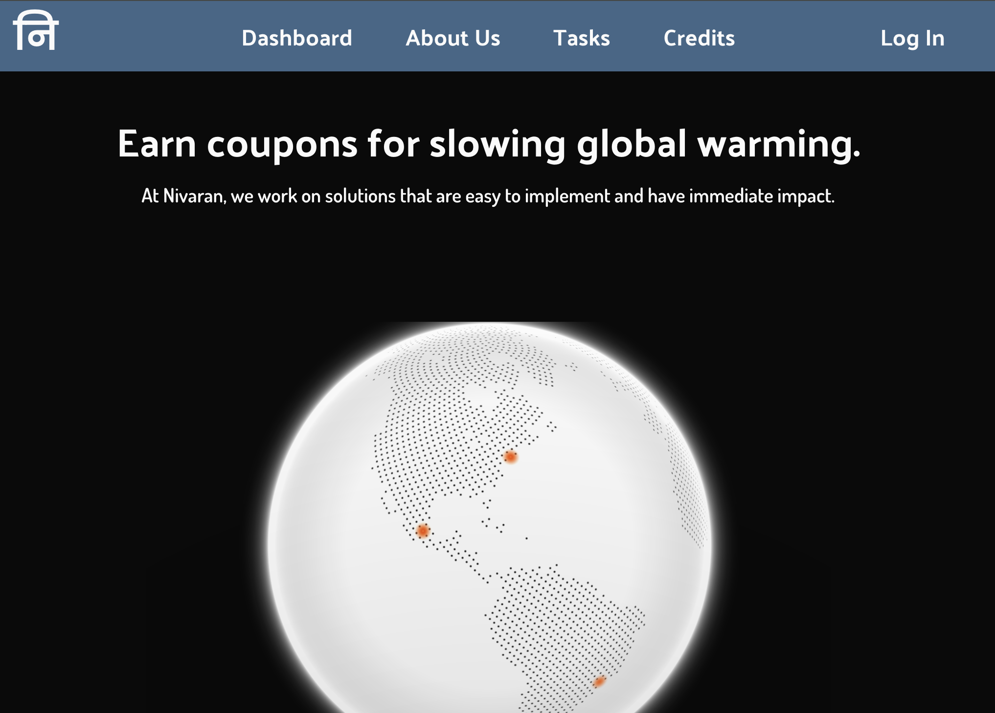 Nivaran - Earn coupons for slowing global warming